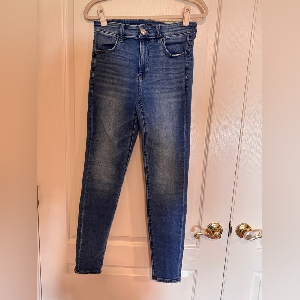 American Eagle blue ne(X)T level stretch Skinny Jeans​​​​